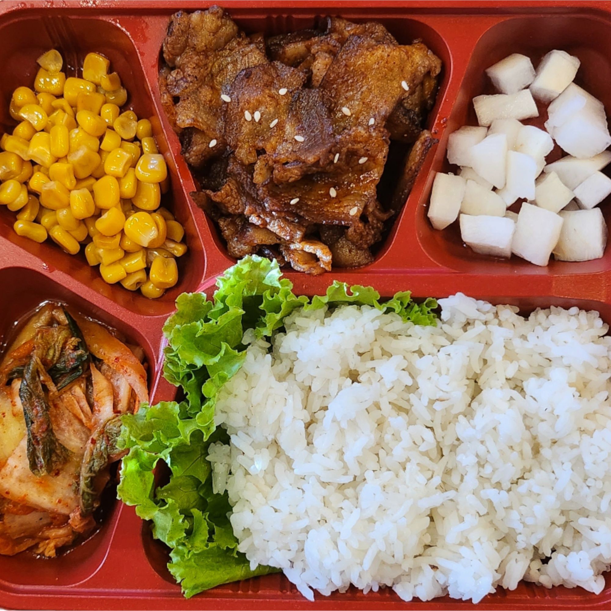 Pork Gochujang Bento